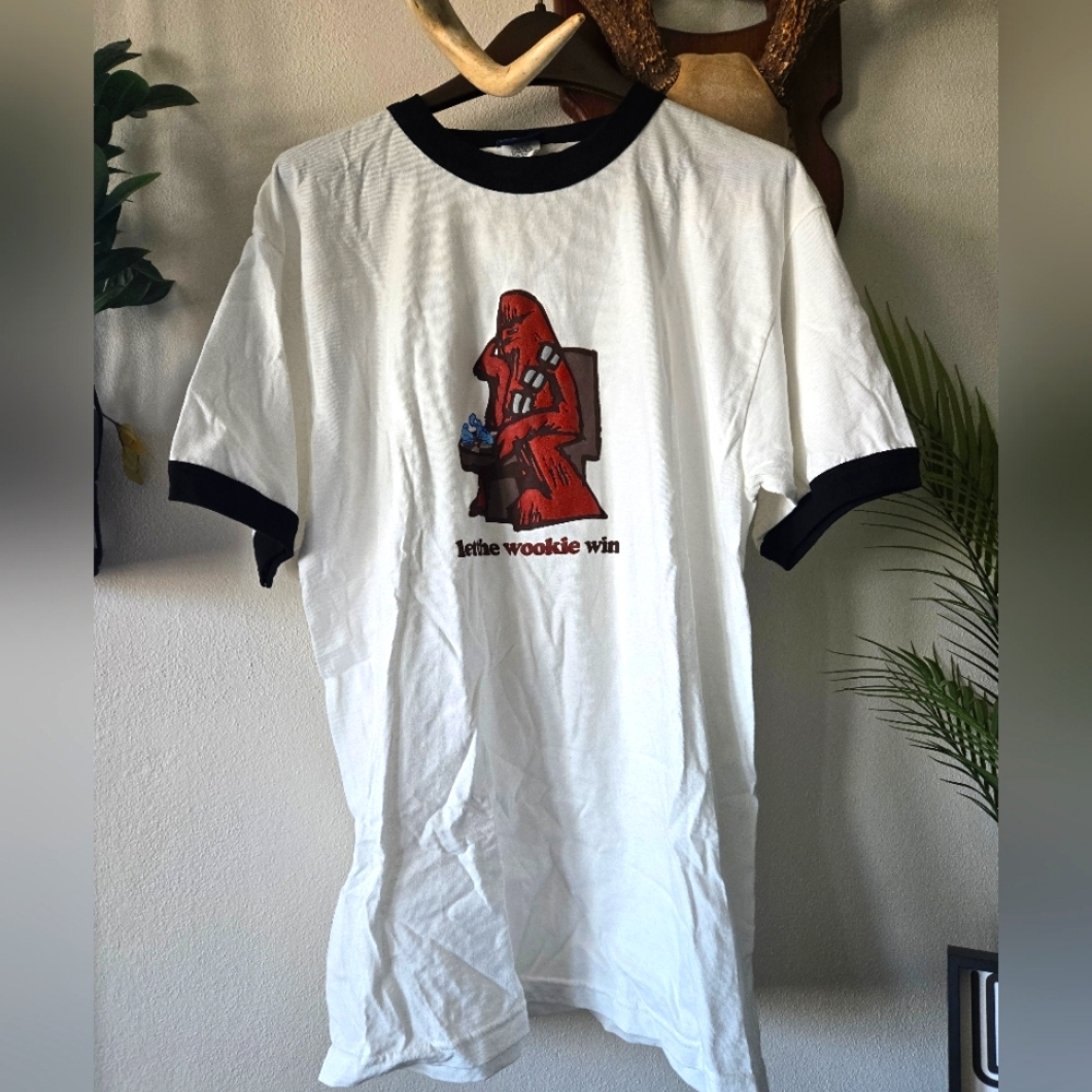 Let The Wookie Win Star Wars Tee Mens